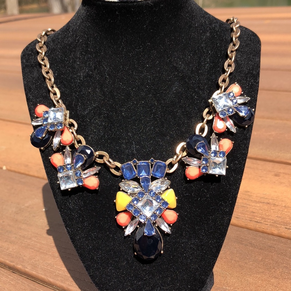 J Crew Like Statement Necklace